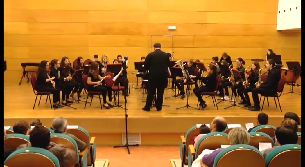 Audición de la escuela de música de Los Salerosos
